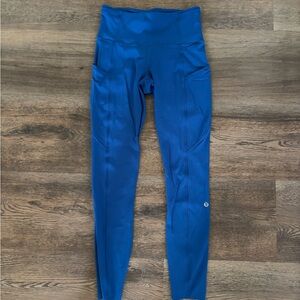 Lulu Lemon Fast and Free High rise leggings